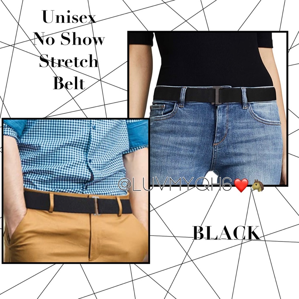 No Show Stretch Belt Unisex